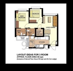 Blk 91A Telok Blangah Parcview (Bukit Merah), HDB 3 Rooms #631254631